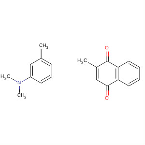 1,4-Naphthalenedione, 2-methyl-, compd. withN,N,3-trimethylbenzenamine (1:1)