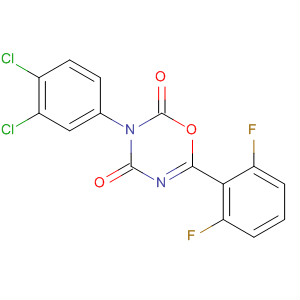 2H-1,3,5-Oxadiazine-2,4(3H)-dione,3-(3,4-dichlorophenyl)-6-(2,6-difluorophenyl)-