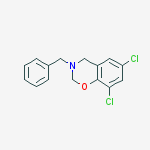 3-benzyl-6,8-dichloro-3,4-dihydro-2H-1,3-benzoxazine