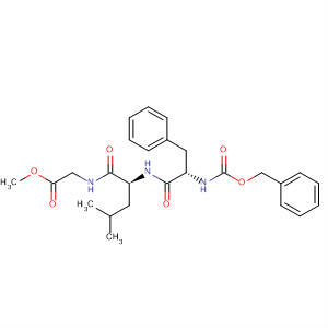 Glycine, N-[N-[N-[(phenylmethoxy)carbonyl]-L-phenylalanyl]-L-leucyl]-,methyl ester