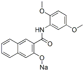 N-(2,5-Dimethoxyphenyl)-3-sodiooxy-2-naphthalenecarboxamide