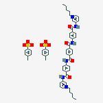 3,3'-(TEREPHTHALOYLBIS(IMINO-P-PHENYLENECARBONYLIMINO))BIS(1-PENTYLPYRIDINIUM P-TOLUENESULFONATE)