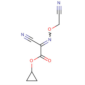 Acetic acid, cyano[(cyanomethoxy)imino]-, cyclopropyl ester