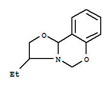 5H,10bH-Oxazolo[3,2-c][1,3]benzoxazine,3-ethyl-2,3-dihydro-