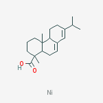 1,4a-dimethyl-7-propan-2-yl-2,3,4,4b,5,6,10,10a-octahydrophenanthrene-1-carboxylic Acid;nickel