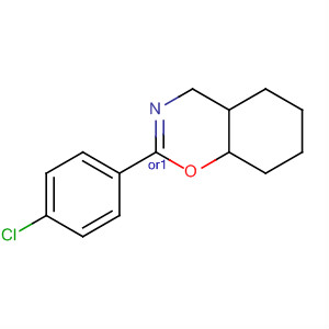4H-1,3-Benzoxazine, 2-(4-chlorophenyl)-4a,5,6,7,8,8a-hexahydro-,trans-