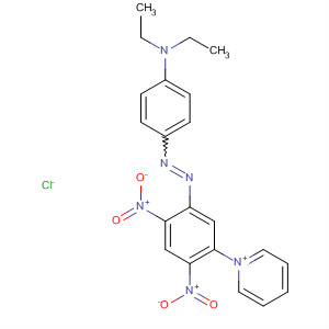 Pyridinium, 1-[5-[[4-(diethylamino)phenyl]azo]-2,4-dinitrophenyl]-,chloride