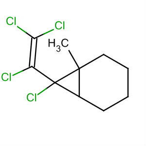Bicyclo[4.1.0]heptane, 7-chloro-1-methyl-7-(trichloroethenyl)-