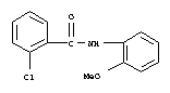 benzamide, 2-chloro-N-(2-methoxyphenyl)-
