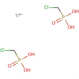 Phosphonic acid, (chloromethyl)-, titanium(4+) salt (2:1)