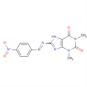 1H-Purine-2,6-dione, 3,7-dihydro-1,3-dimethyl-8-[(4-nitrophenyl)azo]-