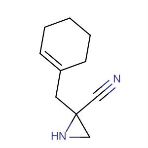 2-Aziridinecarbonitrile, 1-(1-cyclohexen-1-ylmethyl)-