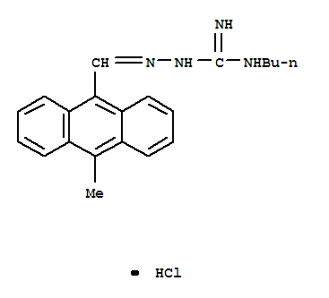(2E)-N'-butyl-2-[(10-methylanthracen-9-yl)methylidene]hydrazinecarboximidamide