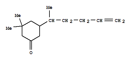 Cyclohexanone,3,3-dimethyl-5-(1-methyl-4-penten-1-yl)-
