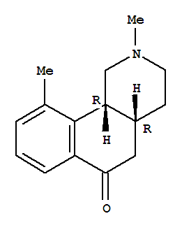 Benz[h]isoquinolin-6(2H)-one,1,3,4,4a,5,10b-hexahydro-2,10-dimethyl-, (4aR,10bR)-rel-
