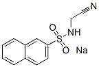 sodium N-(cyanomethyl)naphthalene-2-sulphonamidate