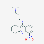 N',n'-dimethyl-n-(5-nitro-1,2,3,4-tetrahydroacridin-9-yl)propane-1,3-diamine