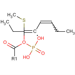 Phosphonic acid, [1-(methylthio)-1,3-butadienyl]-, diethyl ester, (Z)-