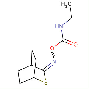 2-Thiabicyclo[2.2.2]octan-3-one, O-[(ethylamino)carbonyl]oxime