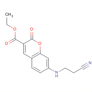 2H-1-Benzopyran-3-carboxylic acid, 7-[(2-cyanoethyl)amino]-2-oxo-,ethyl ester