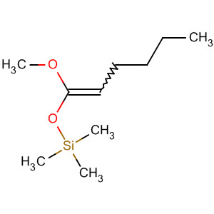 Silane, [(1-methoxy-1-hexenyl)oxy]trimethyl-