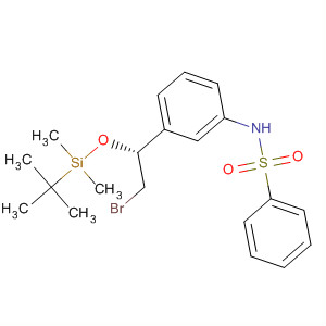 Benzenesulfonamide,N-[3-[(1R)-2-bromo-1-[[(1,1-dimethylethyl)dimethylsilyl]oxy]ethyl]phenyl]-