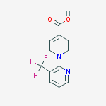 3-(trifluoromethyl)-3,6-dihydro-2H-[1,2-bipyridine]-4-carboxylic acid