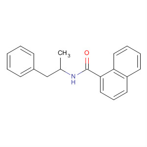 1-Naphthalenecarboxamide, N-(1-methyl-2-phenylethyl)-