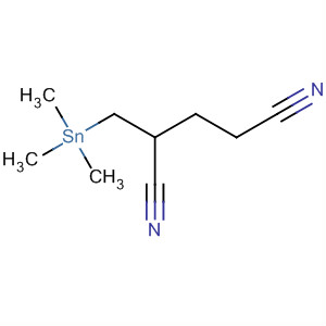 Pentanedinitrile, 2-[(trimethylstannyl)methyl]-