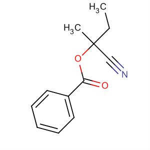 Butanenitrile, 2-(benzoyloxy)-2-methyl-