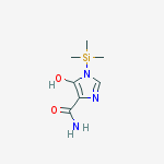 5-HYDROXY-1-(TRIMETHYLSILYL)-1H-IMIDAZOLE-4-CARBOXAMIDE