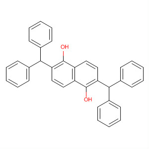 1,5-Naphthalenediol, 2,6-bis(diphenylmethyl)-