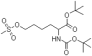 Norleucine, N-[(1,1-dimethylethoxy)carbonyl]-6-[(methylsulfonyl)oxy]-, 1,1-dimethylethyl ester