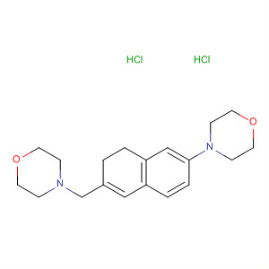 Morpholine, 4-[7,8-dihydro-6-(4-morpholinylmethyl)-2-naphthalenyl]-,dihydrochloride