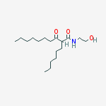 2-hexyl-n-(2-hydroxyethyl)-3-oxodecanamide