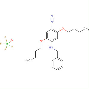 Benzenediazonium, 2,5-dibutoxy-4-[(phenylmethyl)amino]-,tetrafluoroborate(1-)