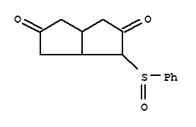 1-(phenylsulfinyl)tetrahydropentalene-2,5(1H,3H)-dione