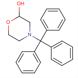 2-Morpholinol, 4-(triphenylmethyl)-