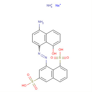 1,6-Naphthalenedisulfonic acid,8-[(4-amino-8-hydroxy-1-naphthalenyl)azo]-, monoammoniummonosodium salt