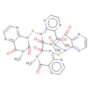 2,4(1H,3H)-Pteridinedione, 7,7'-dithiobis[3-methyl-