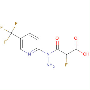 Acetic acid, fluoro-, 2-[5-(trifluoromethyl)-2-pyridinyl]hydrazide