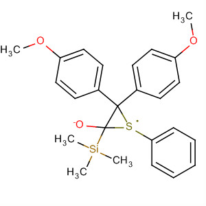Silane, [3,3-bis(4-methoxyphenyl)-1-oxido-2-phenyl-2-thiiranyl]trimethyl-,trans-