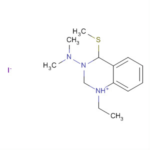 Quinazolinium, 3-(dimethylamino)-1-ethyl-1,2-dihydro-4-(methylthio)-,iodide