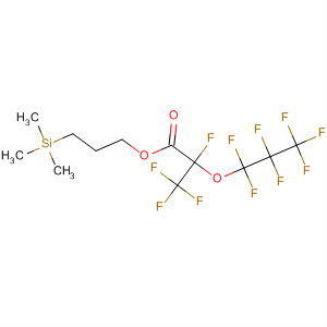 Propanoic acid, 2,3,3,3-tetrafluoro-2-(heptafluoropropoxy)-,3-(trimethylsilyl)propyl ester