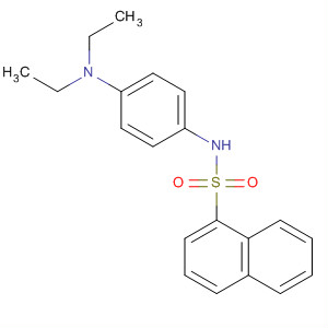1-Naphthalenesulfonamide, N-[4-(diethylamino)phenyl]-