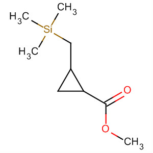Cyclopropanecarboxylic acid, 2-[(trimethylsilyl)methyl]-, methyl ester,trans-