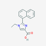 1-ETHYL-2-NAPHTHALEN-1-YL-1H-IMIDAZOLE-4-CARBOXYLIC ACID