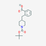 2-((1-(tert-butoxycarbonyl)piperidin-4-yl)methyl)benzoic acid