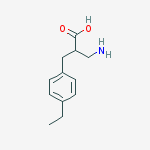 Benzenepropanoic acid, a-(aminomethyl)-4-ethyl-