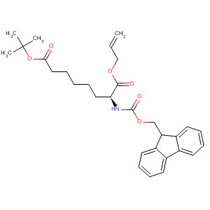 Octanedioic acid, 2-[[(9H-fluoren-9-ylmethoxy)carbonyl]amino]-,8-(1,1-dimethylethyl) 1-(2-propen-1-yl) ester, (2S)-